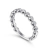 14K White Gold Diamond Ring Band - LR51902W45JJ-Gabriel & Co.-Renee Taylor Gallery