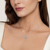 14K White Gold Diamond Butterfly Pendant Necklace - NK7934W45JJ-Gabriel & Co.-Renee Taylor Gallery