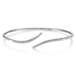 Gabriel & Co. Kaslique Bypass Open Bangle BG3850W45JJ front
