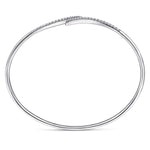 Gabriel & Co. Kaslique Bypass Open Bangle BG3850W45JJ view 3