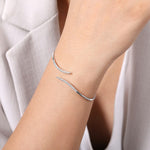 Gabriel & Co. Kaslique Bypass Open Bangle BG3850W45JJ view 4