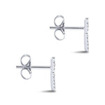 14K White Gold Diamond Chevron Earrings - EG13091W45JJ-Gabriel & Co.-Renee Taylor Gallery