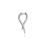 14K White Gold Diamond Spike Drop Earrings - EG15327W45JJ-Gabriel & Co.-Renee Taylor Gallery