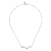 14K White Gold Graduating Diamond Wave Bar Necklace - NK7765W45JJ-Gabriel & Co.-Renee Taylor Gallery