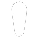14K White Gold Hollow Paperclip Chain Necklace - NK6769H-Gabriel & Co.-Renee Taylor Gallery