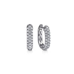 14K White Gold Pave Diamond Classic Oval Hoop Earrings - EG15328W45JJ-Gabriel & Co.-Renee Taylor Gallery