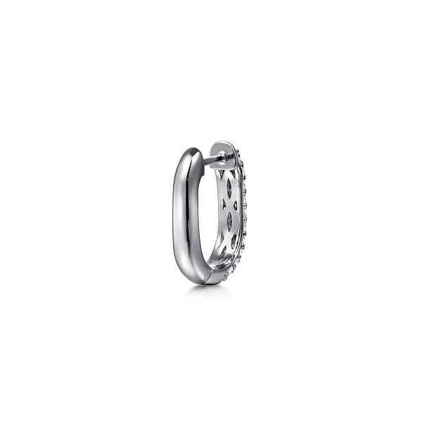 14K White Gold Pave Diamond Classic Oval Hoop Earrings - EG15328W45JJ-Gabriel & Co.-Renee Taylor Gallery