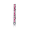 14K White Gold Ruby Stackable Ring - LR50889W4JRA-Gabriel & Co.-Renee Taylor Gallery