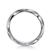 925 Sterling Silver Men's Twisted Ring - MR20148SVJJJ-Gabriel & Co.-Renee Taylor Gallery