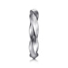 925 Sterling Silver Men's Twisted Ring - MR20148SVJJJ-Gabriel & Co.-Renee Taylor Gallery