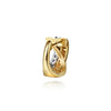 14K White & Yellow Gold Diamond Criss Cross Huggie Earrings - EG15355M45JJ-Gabriel & Co.-Renee Taylor Gallery