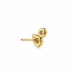 14K White&Yellow Gold Diamond Pear RD and Round Stud Earrings Contemporary Collection - EG15700M45JJ-Gabriel & Co.-Renee Taylor Gallery
