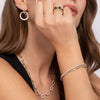 14K White and Yellow Gold Diamond Bujukan Criss Cross Bangle - BG4898-62M45JJ-Gabriel & Co.-Renee Taylor Gallery