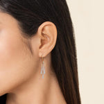 14K White and Yellow Gold Diamond RD Drop Chandelier Earrings Kaslique Collection - EG15716M45JJ-Gabriel & Co.-Renee Taylor Gallery