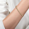 14K White & Yellow Gold Diamond Rope Bangle Hampton Collection – BG4952-62M45JJ-Gabriel & Co.-Renee Taylor Gallery
