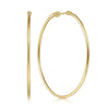 14K Yellow Gold 30mm Round Classic Hoop Earrings - EG13602Y4JJJ-Gabriel & Co.-Renee Taylor Gallery