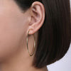 14K Yellow Gold 30mm Round Classic Hoop Earrings - EG13602Y4JJJ-Gabriel & Co.-Renee Taylor Gallery