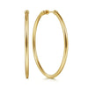 14K Yellow Gold 30mm Classic Hoop Earrings - EG14098Y4JJJ-Gabriel & Co.-Renee Taylor Gallery