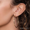 14K Yellow Gold 30mm Classic Hoop Earrings - EG14098Y4JJJ-Gabriel & Co.-Renee Taylor Gallery