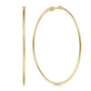 14K Yellow Gold 30mm Round Classic Hoop Earrings - EG13602Y4JJJ-Gabriel & Co.-Renee Taylor Gallery