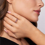 14K Yellow Gold Amethyst Ring – LR52835Y4JAM-Gabriel & Co.-Renee Taylor Gallery