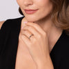 14K Yellow Gold Blue Sapphire Geometric Stackable Ring - LR52877Y4JSA-Gabriel & Co.-Renee Taylor Gallery