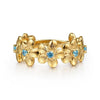 14K Yellow Gold Blue Topaz Flower Stackable - LR52912Y4JBT-Gabriel & Co.-Renee Taylor Gallery