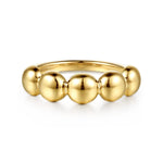 14K Yellow Gold Bujukan Ball Fashion Ring Bujukan Collection - LR53115Y4JJJ-Gabriel & Co.-Renee Taylor Gallery