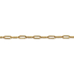 14K Yellow Gold Bujukan Beads Link Chain Bracelet - TB5062Y4JJJ-Gabriel & Co.-Renee Taylor Gallery