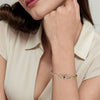 14K Yellow Gold Bujukan Beads and Diamond Split Bangle Bracelet - BG5051-62Y45JJ-Gabriel & Co.-Renee Taylor Gallery