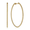 14K Yellow Gold 50mm Bujukan Classic Hoop Earrings - EG13931Y4JJJ-Gabriel & Co.-Renee Taylor Gallery