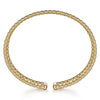 14K Yellow Gold Bujukan Cuff Bracelet - BG4723-62Y4JJJ-Gabriel & Co.-Renee Taylor Gallery