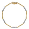 14K Yellow Gold Bujukan Diamond Tennis Bracelet - TB4724Y45JJ-Gabriel & Co.-Renee Taylor Gallery