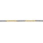14K Yellow Gold Bujukan Diamond Tennis Bracelet - TB4724Y45JJ-Gabriel & Co.-Renee Taylor Gallery