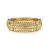 14K Yellow Gold Bujukan Fashion Ring - LR52705Y4JJJ-Gabriel & Co.-Renee Taylor Gallery