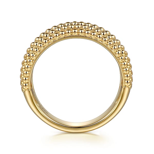 14K Yellow Gold Bujukan Fashion Ring - LR52705Y4JJJ-Gabriel & Co.-Renee Taylor Gallery