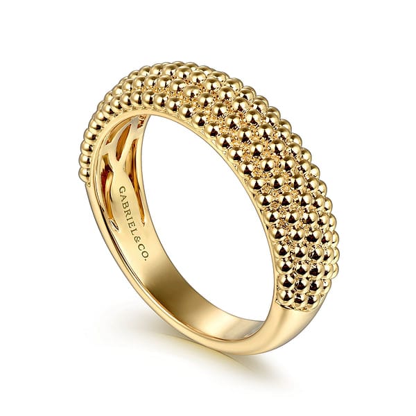 14K Yellow Gold Bujukan Fashion Ring - LR52705Y4JJJ-Gabriel & Co.-Renee Taylor Gallery