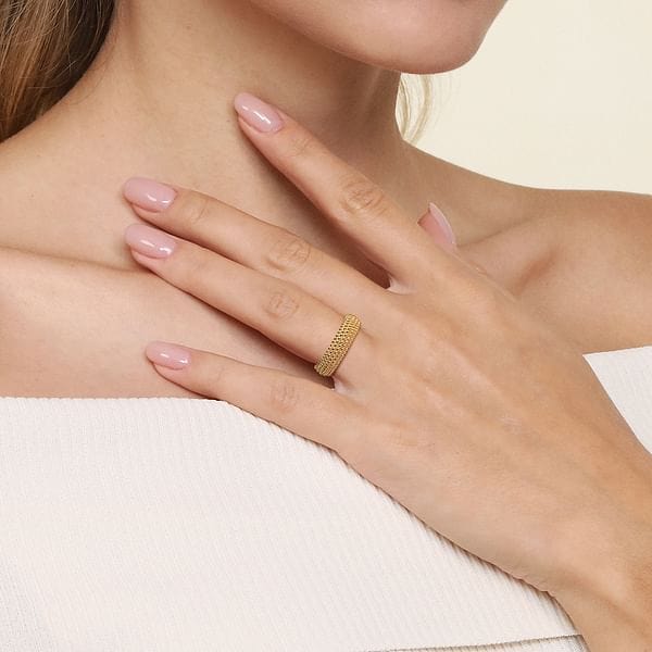 14K Yellow Gold Bujukan Fashion Ring - LR52705Y4JJJ-Gabriel & Co.-Renee Taylor Gallery
