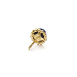 14K Yellow Gold Bujukan Lapis Stud Earrings - EG15156Y4JLP-Gabriel & Co.-Renee Taylor Gallery