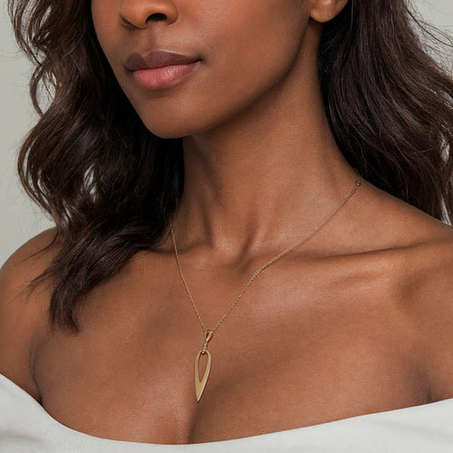 14K Yellow Gold Bujukan Pendant Drop Necklace - NK7702Y4JJJ-Gabriel & Co.-Renee Taylor Gallery