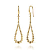 14K Yellow Gold Bujukan Teardrop Earrings - EG15196Y4JJJ-Gabriel & Co.-Renee Taylor Gallery