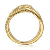 14K Yellow Gold Bujukan Twisted Ladies Ring - LR52561Y4JJJ-Gabriel & Co.-Renee Taylor Gallery