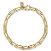 14K Yellow Gold Chain Bracelet - TBM2036-85Y4JJJ-Gabriel & Co.-Renee Taylor Gallery