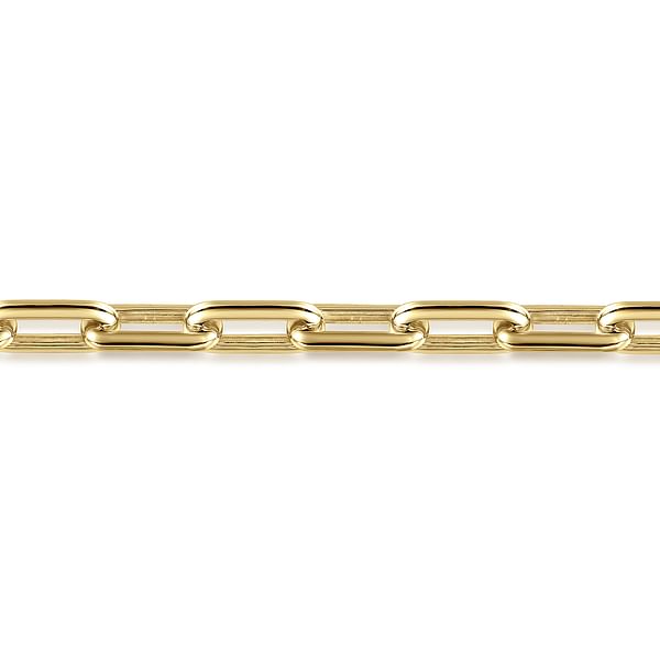 14K Yellow Gold Chain Bracelet - TBM2036-85Y4JJJ-Gabriel & Co.-Renee Taylor Gallery
