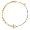14K Yellow Gold Chain Necklace with Bujukan Toggle - NK7193Y4JJJ-Gabriel & Co.-Renee Taylor Gallery