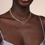14K Yellow Gold Chain Necklace with Bujukan Toggle - NK7193Y4JJJ-Gabriel & Co.-Renee Taylor Gallery
