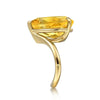 14K Yellow Gold Citrine Pear Ladies Ring - LR52522Y4JCT-Gabriel & Co.-Renee Taylor Gallery