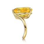 14K Yellow Gold Citrine Pear Ladies Ring - LR52522Y4JCT-Gabriel & Co.-Renee Taylor Gallery