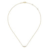 14K Yellow Gold Curved Diamond Bar Necklace - NK5424Y45JJ-Gabriel & Co.-Renee Taylor Gallery