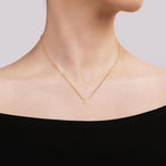 14K Gold D Initial Necklace - NK6928D-Y4JJJ-Gabriel & Co.-Renee Taylor Gallery